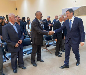 Zirə qəsəbə sakinləri ilə növbəti səyyar görüş keçirilib