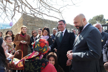 Xəzər rayonunda ümumrayon Novruz şənliyi keçirilib