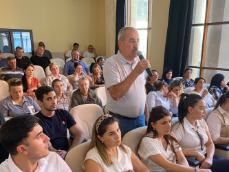 Şağan qəsəbəsində növbəti səyyar qəbul keçirilmişdir