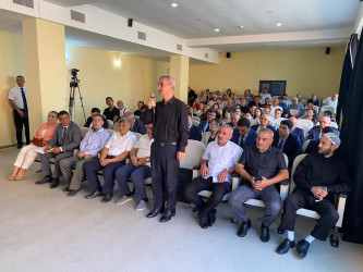 Şağan qəsəbə sakinləri ilə səyyar görüş keçirilib