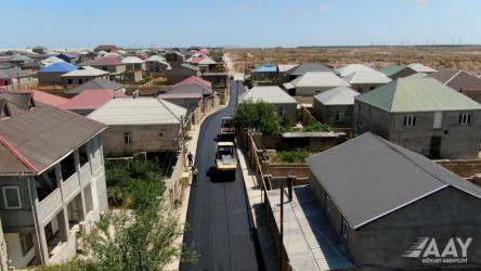 Xəzər rayonunun Binə, Qala və Buzovna qəsəbələrində yolların təmiri işləri həyata keçirilmişdir