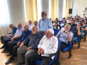 Türkan qəsəbəsində növbəti səyyar qəbul keçirilmişdir