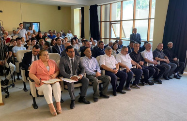 Şağan qəsəbə sakinləri ilə səyyar görüş keçirilib