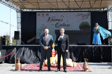 Xəzər rayonunda ümumrayon Novruz şənliyi keçirilib