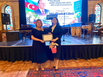 Xəzər rayonunda “5 oktyabr-Beynəlxalq Müəllimlər Günü”  qeyd olunub