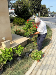 Xəzər rayonunda abadlıq-quruculuq və təmizlik işləri davam etdirilir