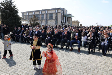Xəzər rayonunda ümumrayon Novruz şənliyi keçirilib