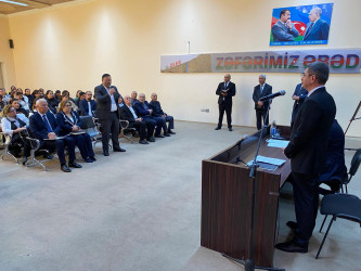 Zirə qəsəbə sakinləri ilə növbəti səyyar görüş keçirilmişdir