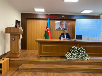 Xəzər Rayon İcra Hakimiyyətinin inzibati binasında Fövqəladə Hallar Nazirliyinin Bakı Regional Mərkəzinin təşkilatçılığı ilə "Su hövzələrində insanların təhlükəsizliyinin təmin edilməsi" mövzusunda rayon müşavirəsi keçirilmişdir