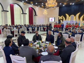 Xəzər rayonunda “27 sentyabr- Anım günü” ilə bağlı silsilə tədbirlər keçirilib`