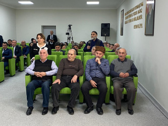 Zirə qəsəbə sakinləri ilə növbəti səyyar görüş keçirilmişdir