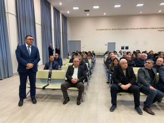 Xəzər RİH başçısının növbəti səyyar qəbulu Mərdəkan qəsəbəsində keçirilib