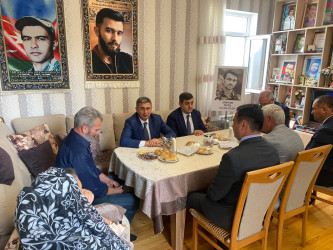 Vətən Müharibəsində şəhidlik zirvəsinə ucalan şəhidlərimizin anım mərasimi keçirilib