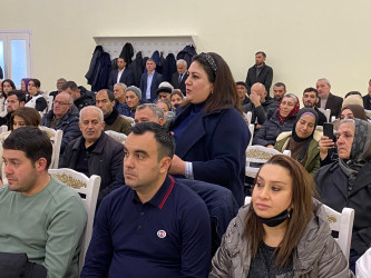 Binə qəsəbə sakinləri ilə növbəti səyyar görüş keçirilib