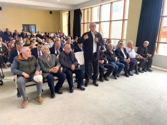 Şağan qəsəbəsində növbəti səyyar qəbul keçirilmişdir
