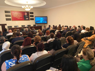 Xəzər rayonunda 17 iyun – Tibb İşçilərinin Peşə Bayramı  Günü münasibətilə “Sağlam gələcəyin memarları” adlı tədbir keçirilib