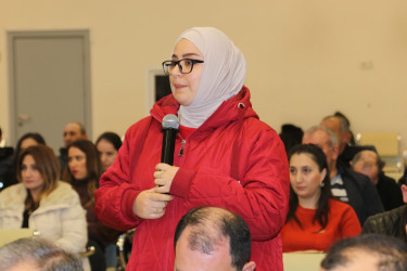 Xəzər RİH başçısının növbəti səyyar qəbulu Mərdəkan qəsəbəsində keçirilib