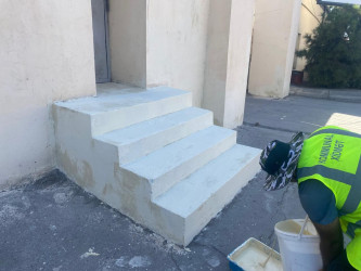 Xəzər rayonunda abadlıq-quruculuq və təmizlik işləri davam etdirilir