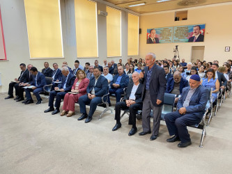 Zirə qəsəbəsində növbəti səyyar qəbul keçirilmişdir