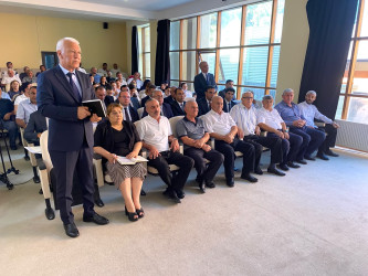 Şağan qəsəbəsində növbəti səyyar qəbul keçirilmişdir