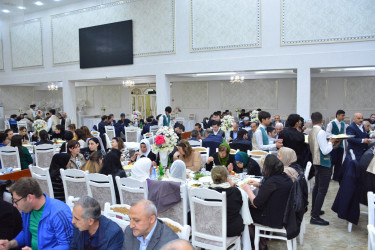 Xəzər rayonunda iftar süfrələri təşkil olunub