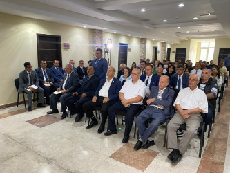 Rayon İcra Hakimiyyəti başçısının Şüvəlan qəsəbə sakinləri ilə növbəti səyyar görüşü keçirilib