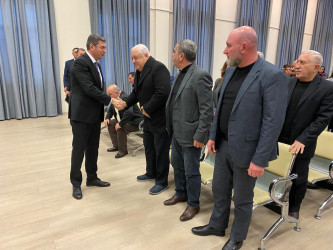Xəzər RİH başçısının növbəti səyyar qəbulu Mərdəkan qəsəbəsində keçirilib