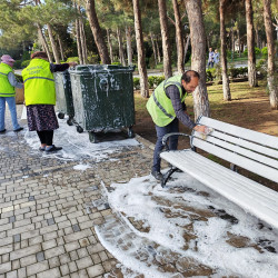 Xəzər rayonunda növbəti ümumrayon iməcliyi keçirilib