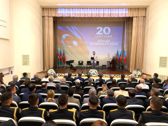 Xəzər rayonunda “Dövlət Suverenliyi Günü” qeyd olunub