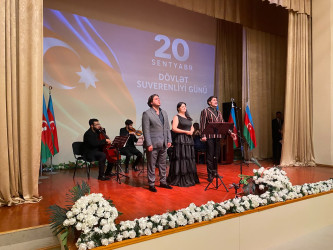 Xəzər rayonunda “Dövlət Suverenliyi Günü” qeyd olunub
