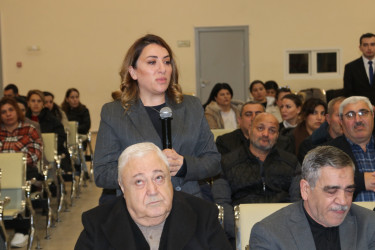 Xəzər RİH başçısının növbəti səyyar qəbulu Mərdəkan qəsəbəsində keçirilib