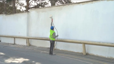 Mərdəkan və Şüvəlan qəsəbələrində genişmiqyaslı abadlıq və bərpa işləri sürətlə davam etdirilir