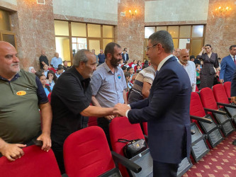 Vətən müharibəsi şəhidi Məmmədov Nahid Vahid oğlunun əziz xatirəsi ehtiramla yad edilib