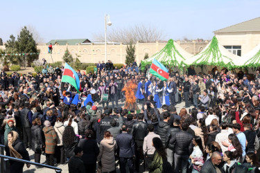 Xəzər rayonunda ümumrayon Novruz şənliyi keçirilib