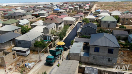 Xəzər rayonunun Binə, Qala və Buzovna qəsəbələrində yolların təmiri işləri həyata keçirilmişdir