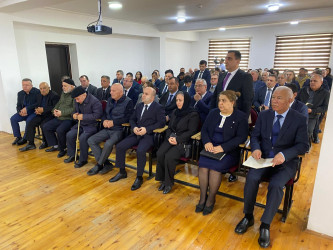 Buzovna qəsəbə sakinləri ilə növbəti səyyar görüş keçirilmişdir