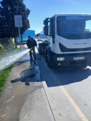 Xəzər rayonunda növbəti genişmiqyaslı təmizlik və abadlıq işləri həyata keçirilib