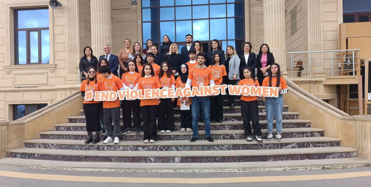 Gender Zorakılığına qarşı 16 günlük Fəallıq Kampaniyası çərçivəsində   Xəzər rayonunda növbəti tədbir keçirilmişdir.