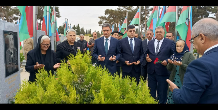 Vətən müharibəsinin şəhidi yad edilib