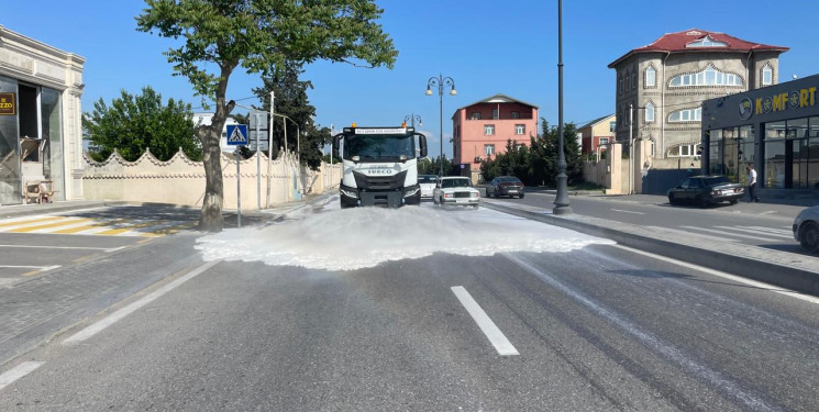 Xəzər rayonunda növbəti genişmiqyaslı ümumrayon iməcliyi keçirilib