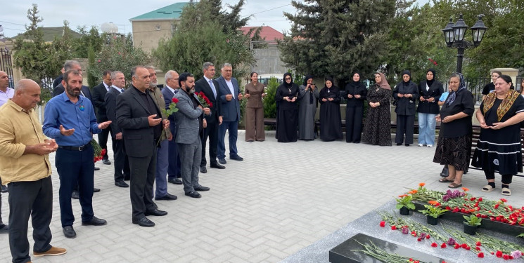 Xəzər rayonunda Şəhidlərin il dönümü qeyd olunub