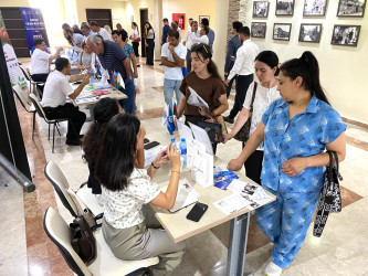Xəzər rayonunda növbəti əmək yarmarkası keçirilmişdir