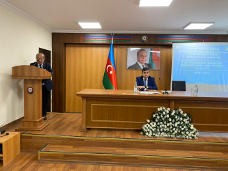 Xəzər Rayon İcra Hakimiyyətinin inzibati binasında Fövqəladə Hallar Nazirliyinin Bakı Regional Mərkəzinin təşkilatçılığı ilə "Su hövzələrində insanların təhlükəsizliyinin təmin edilməsi" mövzusunda rayon müşavirəsi keçirilmişdir