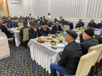 Xəzər rayonunun növbəti iftar süfrəsi təşkil olunub