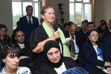 Qala qəsəbə sakinləri ilə növbəti səyyar görüş keçirilib