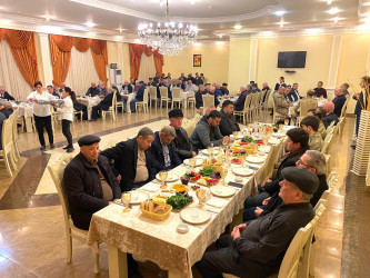 Ramazan ayı münasibəti ilə Xəzər rayonunda  iftar süfrələri təşkil olunub
