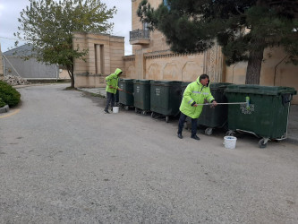 Xəzər rayonunda növbəti genişmiqyaslı ümumrayon iməcliyi keçirilib