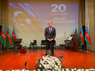 Xəzər rayonunda “Dövlət Suverenliyi Günü” qeyd olunub