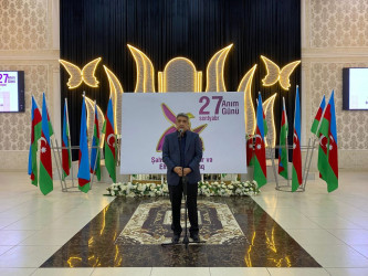 Xəzər rayonunda “27 sentyabr- Anım günü” ilə bağlı silsilə tədbirlər keçirilib`