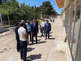 Bakı Abadlıq Xidməti tərəfindən Xəzər rayonunun Mərdəkan və Şüvəlan qəsəbələrində abadlıq-quruculuq işləri uğurla davam etdirilir